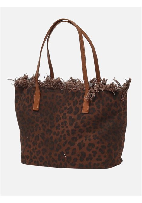 City bag mid fringe MC2 Saint Barth MC2  SAINT BARTH | Borse | CBMF00100588L18